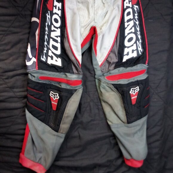 Vintage FOX Racing Honda 360 Motocross Pants 30 - Picture 3 of 9